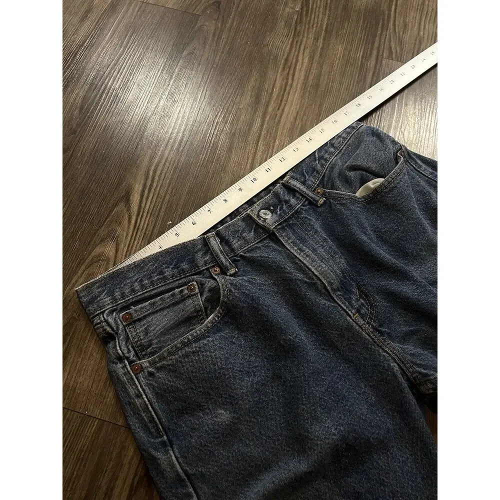 Levi's 505‎ Jeans Mens 33x32 Blue Straight Leg Regular Fit Med Wash Denim Pants